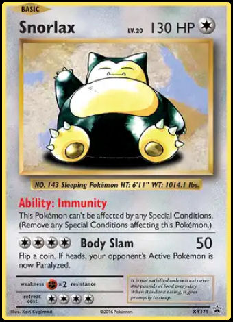 XY179 Snorlax