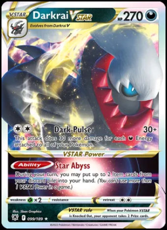 099/189 Darkrai VSTAR