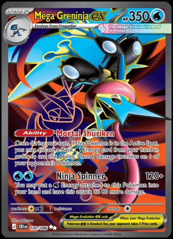 100/086 Mega Greninja ex