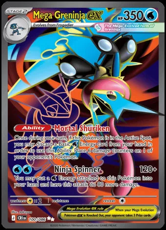 100/086 Mega Greninja ex
