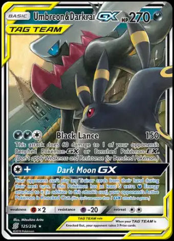 125/236 Umbreon & Darkrai GX