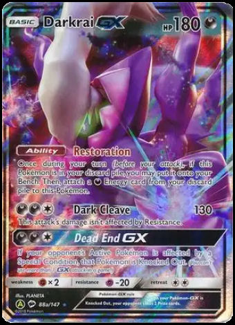 88a/147 Darkrai GX