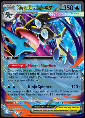 MEP081 Mega Greninja ex
