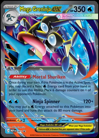 MEP081 Mega Greninja ex