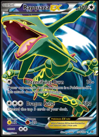 104/108 M Rayquaza EX