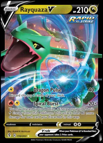 110/203 Rayquaza V