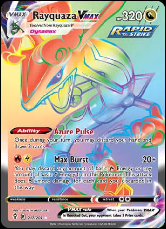 217/203 Rayquaza VMAX