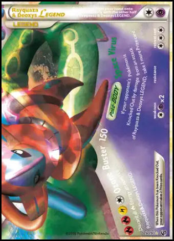 90/90 Rayquaza & Deoxys Bottom