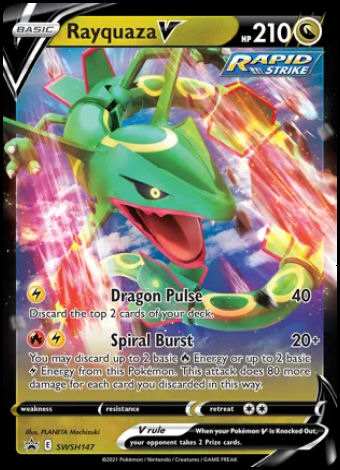 SWSH147 Rayquaza V