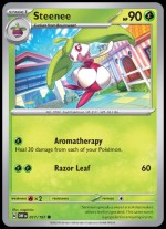 Steenee Pokédex