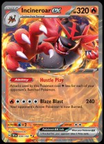 034/162 Incineroar ex