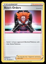 058/072 Boss's Orders