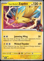 070/182 Team Rocket's Zapdos