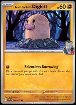 100/217 Team Rocket's Diglett