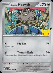 101/128 Galarian Meowth