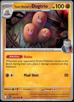 101/217 Team Rocket's Dugtrio