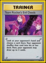 103/105 Team Rocket's Evil Deeds