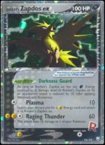 106/109 Rocket's Zapdos ex