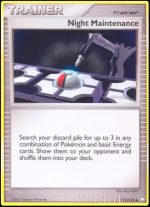 113/123 Night Maintenance