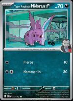 117/182 Team Rocket's Nidoran♂