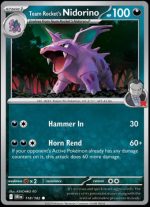 118/182 Team Rocket's Nidorino