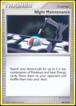 120/132 Night Maintenance