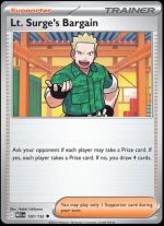 120/132 Lt. Surge's Bargain