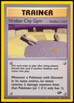 123/132 Viridian City Gym