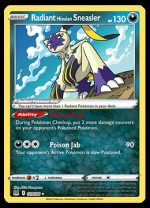 123/196 Radiant Sneasler