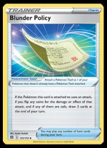 131/172 Blunder Policy