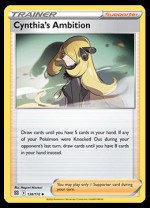 138/172 Cynthia's Ambition