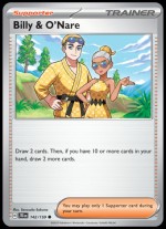 142/159 Billy  O'Nare