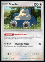 143/165 Snorlax