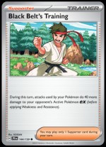 144/159 Black Belt's Training