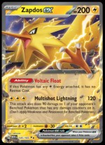 145/165 Zapdos ex