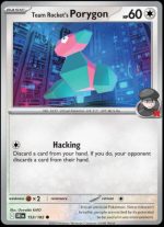 153/182 Team Rocket's Porygon