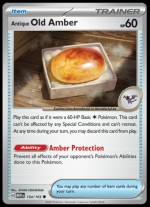 154/165 Antique Old Amber