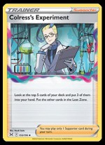 155/196 Colress's Experiment