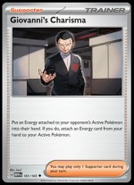 161/165 Giovanni's Charisma