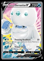 169/185 Galarian Darmanitan V