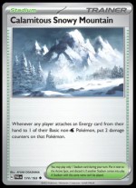 174/193 Calamitous Snowy Mountain