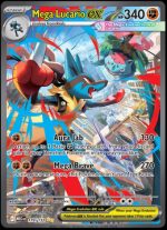 Mega Evolution<br>179/132 Mega Lucario ex