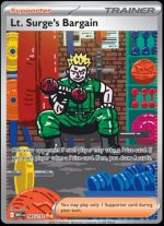 Mega Evolution<br>185/132 Lt. Surge's Bargain