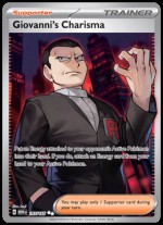 197/165 Giovanni's Charisma