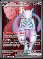 213/182 Team Rocket's Mewtwo ex