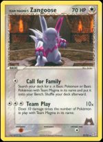 23/95 Team Magma's Zangoose