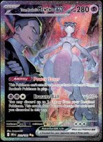 231/182 Team Rocket's Mewtwo ex