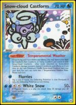 25/101 Snow-cloud Castform