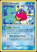 25/95 Team Aqua's Carvanha