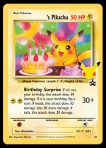 24 Birthday Pikachu